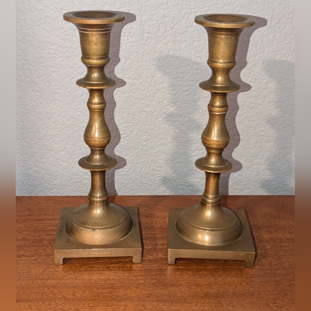 Brass Candlesticks Vintage